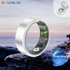 SIMSONLAB Smart Ring, Rechargeable Lightweight Smart Ring, 1 Count Waterproof