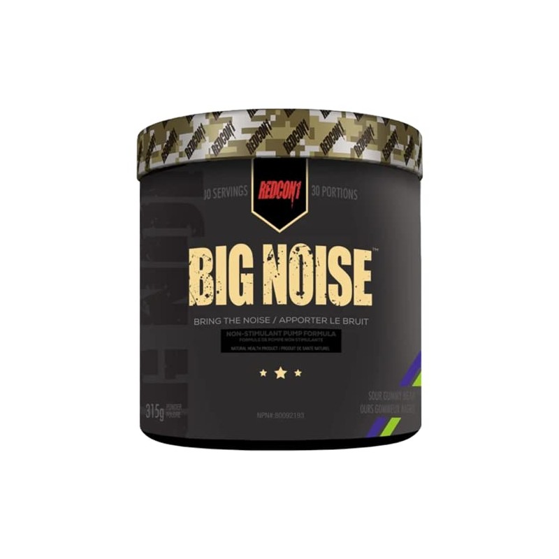 Redcon1 Big Noise Funda de protección Negro, Sour Gummy Bear,