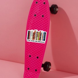 GOOD GIRLS READ DIRTY BOOKS 3PCS I_m with The Banned Sticker Funny Gift for Him,Husband,Boyfriend,Dad, Emerican Hard Hat Stickers Helmet Funny Sticker, Co-Workers Sticker 3in