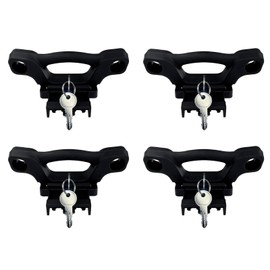 F-LptStor Truck Bed Anchor, Bed Clamp for 2015-2025 Ford F150 F250 F350 and Raptor SuperDuty; 2022-2025 F-150 Lightning Replace for 4 Pack FL3Z99000A64B FL3Z-9928408-AB
