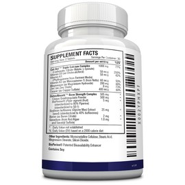 Approved Science Bonesyl - Strengthen Bones, Limit Bone Density Loss - Maintain Overall Bone Health - K2, BioPerine, and Magnesium - 180 Tablets - Vegan - Made in USA