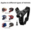 Motorcycle Helmet Holder, Chin Mount, Black, Carrying Screws, Helmet Mount