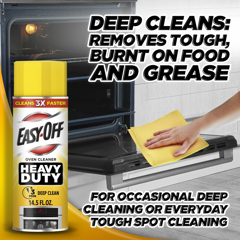 Easy-Off Heavy Duty Oven Cleaner, Regular Scent 87 oz (6