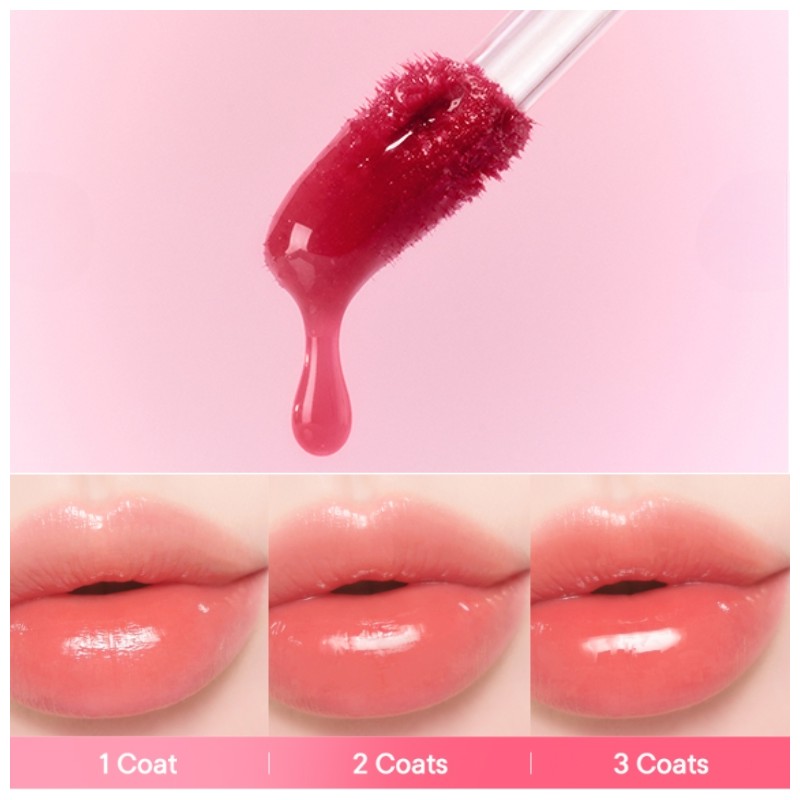 PERIPERA Water Bare Tint 3.7g, Color:17 Rosy Boom Up