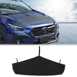 Aunginsy Car Hood Protector Bra Compatible with Subaru Crosstrek 2024 2025 SUV Front Hood Cover Leather Protector Cover Half Hood Bonnet Bra Front Car Cover Mask Hood Shield Exterior Accessories