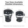 FWXEOZ Latest Upgrade Motorcycle Handlebar Drink Cup Holder Add Fixed