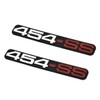 2Pack 454 SS Door Emblem 3D Badge Sticker Grille Nameplate