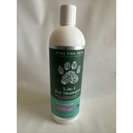Pura Vida Pets 5-1 Dog Pet Shampoo Conditioner Puppy Soothing Oates Lavender
