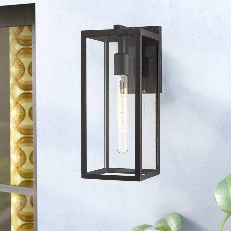Bestshared Outdoor Wall Lantern, 15"1-Light Exterior Wall Sconce Light Fixtures,Wall