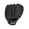 JELEX Safe Catch Baseball Glove Left for Right-Handed Users (Black)