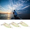 3Pcs Sequin Conversion Soft Artificial Simulation Snakehead Lure Bait Fishing