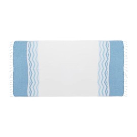 Turkish Bohemian Mediterranean Peshtemal Quick Dry Lightweight Travel Beach Towel with Soft Cotton Feel