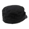 Washed algodón Ejército Militar BDU estilo Fitted Pac, Negro