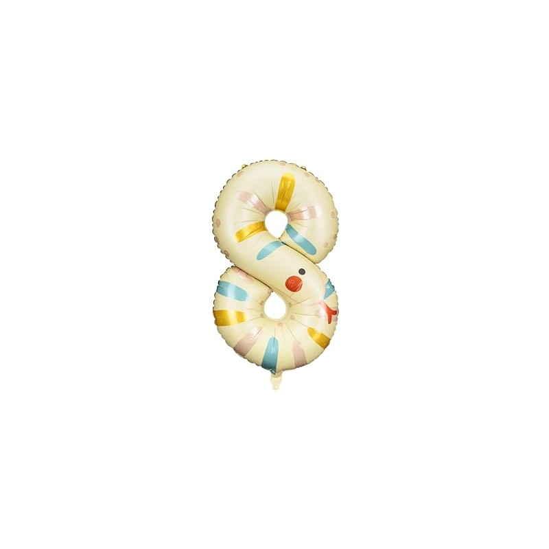 PartyDeco Giant Number #8 Snake