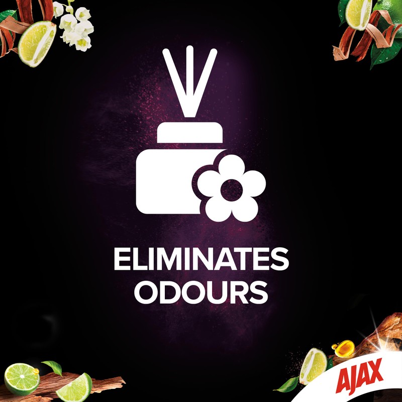 Ajax Luxury Home Multipurpose Cleaning Wipes Crisp Lime & Sandalwood