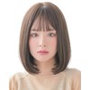 AQUADOLL wg324MBK Wig, Bob, Full Wig, Black Hair, Blonde, Pudding,