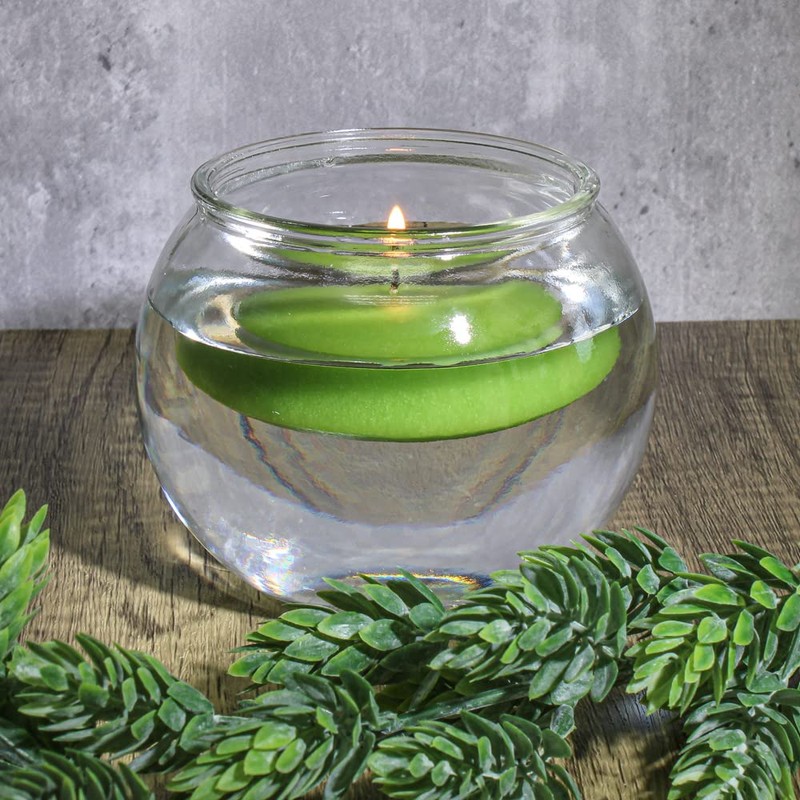 Richland Bubble Ball Vase with Rim 4" Set of 24