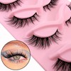 3D False Eyelashes, Cat Eye, Cat Eye Natural Artificial Eyelash