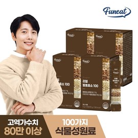 Furnit Real Grain Fermentation Enzyme Peach Flavor 4 Boxes (4 Month Supply) / 퍼니트 리얼 곡물 발효효소 복숭아맛 4박스 (4개월분)