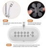 Secopad Bathtub Stickers Non-Slip, Safety Shower Treads Adhesive Appliques with