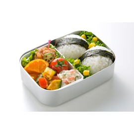 Skater ALB5NV Aluminum Lunch Box, 12.5 fl oz (370 ml), For Kids, Thermal Storage Box, Lunch Belt Included, Made in Japan