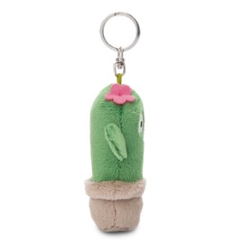 NICI 48455 Key Ring Cactus Henriette 10 cm Green Sustainable Companion Cuddly Toy Pendant with Key Ring for Lanyard, Key Ring and Key Holder