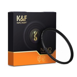 K&F Concept KF-67BD1/8 NANO-X Black Diffusion 1/8 Filter 67mm MRC Nano Coating Thin Frame Design