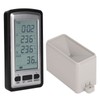 Wireless Rain Gauge, High Digital 3-in-1 Weather Station with Thermometer,