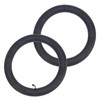 2Pcs Inner Tyre Tube Tire Butyl Rubber W/Bend Valve for