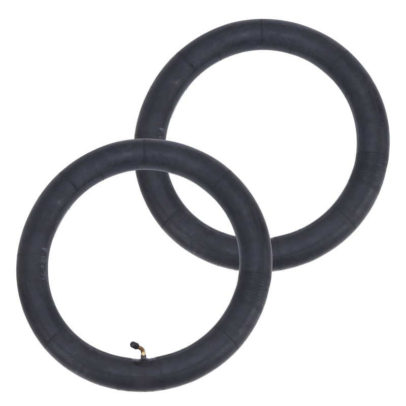 2Pcs Inner Tyre Tube Tire Butyl Rubber W/Bend Valve for