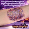 Halloween Face Body Glitter Stick,Sparkling Hair Glitter Makeup 32G