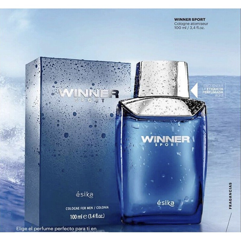 Esika WINNER SPORT Cologne For Men, 100 ML