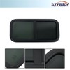 GXYWADY RV Horizontal Slide Window 30W x 15H Equipped with
