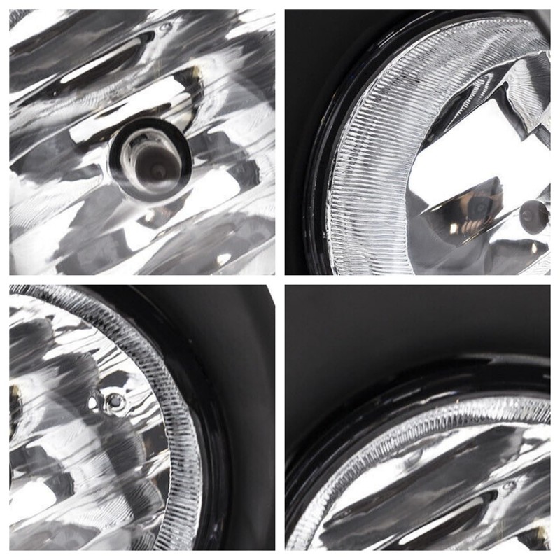 munirater 1 Pair Driver and Passenger Side Fog Light Assembly