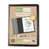 eco-eco A5 50% Recycled 60 Pocket Black Professional Business Display