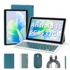 Android 15 Tablet 10 inch, 2 in 1 Tablets with