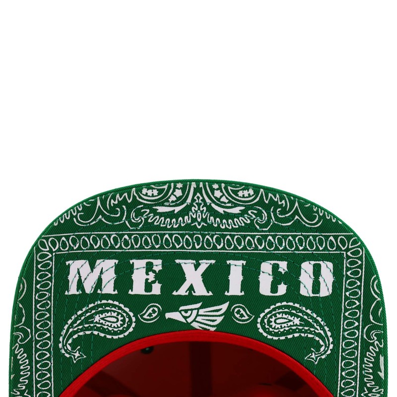 Trendy Apparel Shop Hecho En Mexico Eagle 3D Gorra bordada