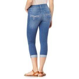 WallFlower Women's Ultra Crop Mid-Rise Insta Soft Juniors (Standard and Plus), Florence, 7