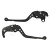 H62 Black(Black) HONDA Brake Clutch Lever 6 Level Adjustment Fit