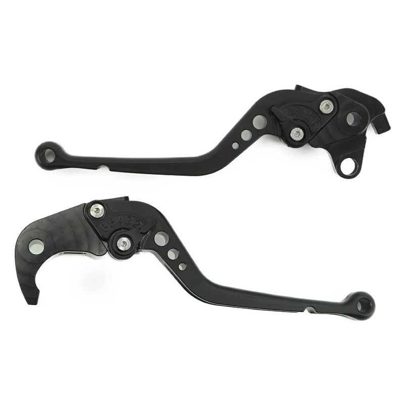 H62 Black(Black) HONDA Brake Clutch Lever 6 Level Adjustment Fit