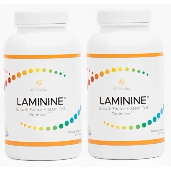 Laminine 2 AUTHENTIC LifePharm Laminine Supplement 120 Capsules Total -