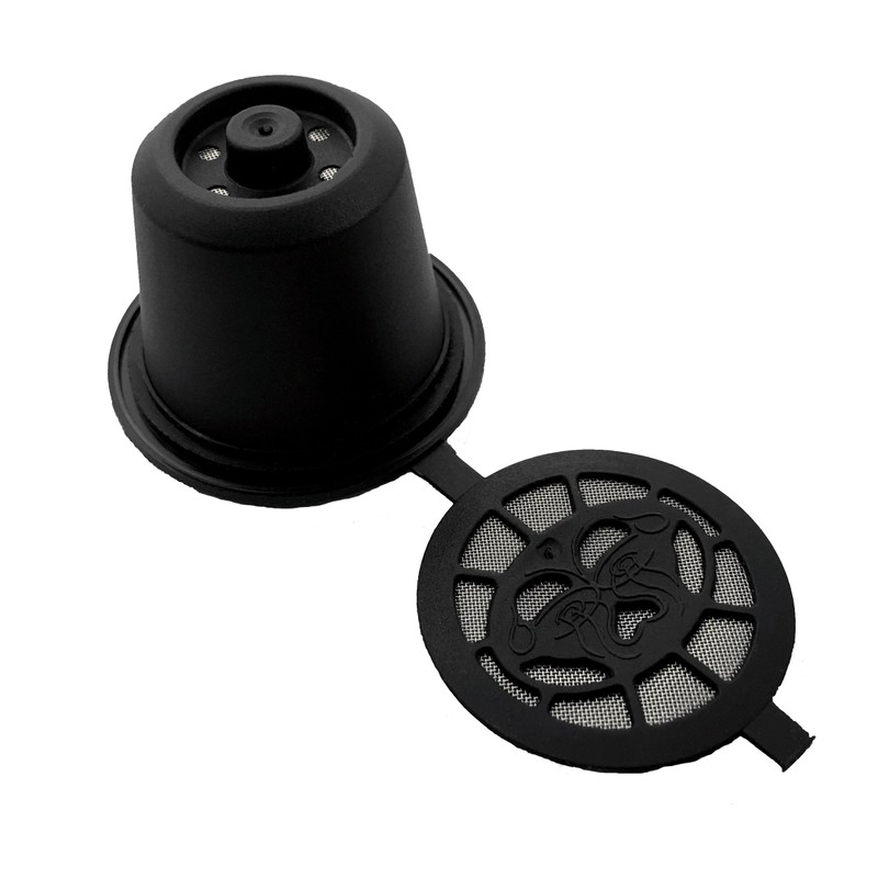 zalati Coffee Capsules 6pcs Refillable Reusable Coffee Filters Pods with