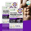 High-content magnesium efficacy nutritional supplement for eye twitching for 3