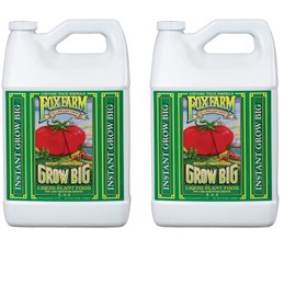 FoxFarm Grow Big Soil Liquid Concentrate Fertilizer, 1 Gallon (Twо Расk)