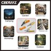 CEERAYZ 185mm Notch Scissors All Purpose Heavy Duty, Garden Shears,