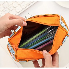 2 Pack Pencil Case for Kids Portable Pencil Storage Bag for School Children Student Stationery Gifts School Supply