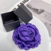 Peony Flower Brooches Pins Chiffon Rose Flower Brooch Classic for