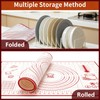 Silicone Pastry Baking Mat 16x24 Inch Large - Non-Stick Non-Slip