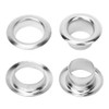 Grommet Eyelets, 100Pcs 6mm Brass Eyelets with Gaskets for Leather