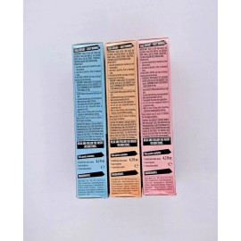 Schwarzkopf Got2b Head Turner Temporary Color Set of 3 Cotton Pink Peach Blue